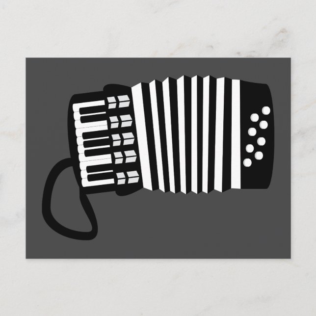 Carte Postale Accordion (Devant)