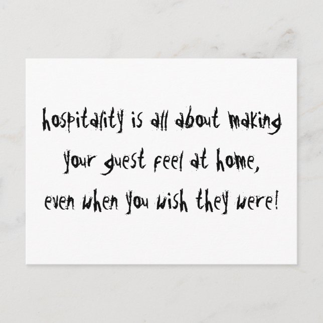 Carte Postale Accueil (Devant)