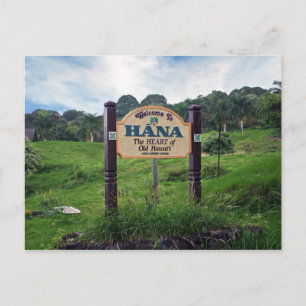Carte Postale Accueil à Hana