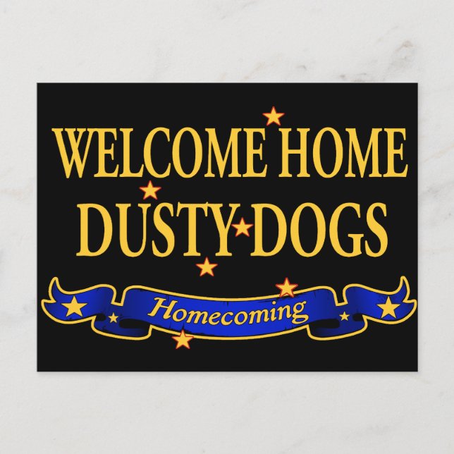 Carte Postale Accueil Chiens Dusty (Devant)