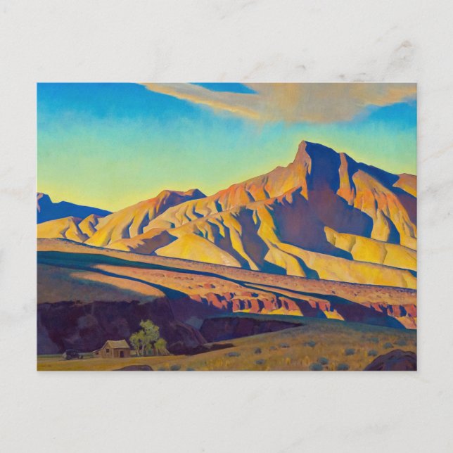 Carte Postale Accueil du Rat du désert par Maynard Dixon (Devant)