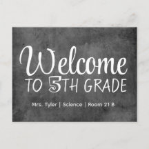 Accueil Étudiant Premier jour de l'école Personnal
