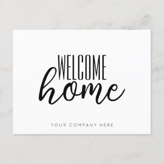 Carte Postale Accueil immobilier