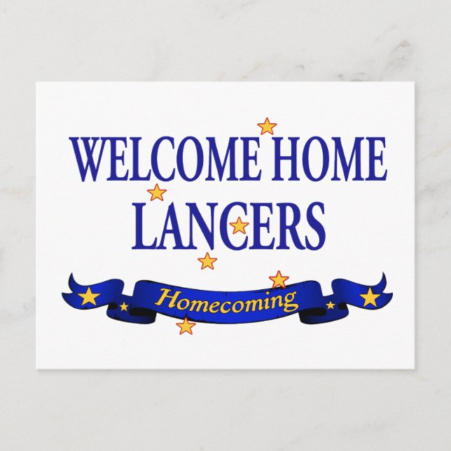 Carte Postale Accueil Lancers (Devant)