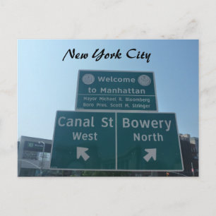 Carte Postale accueil manhattan
