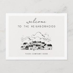 Carte Postale Accueil personnalisé dans le quartier Immo