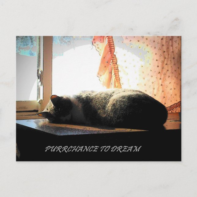 CARTE POSTALE ACHAT À RÊVE (Devant)