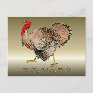 Carte Postale Aching Neck Turkey