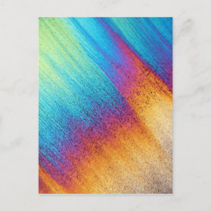 Carte Postale Acide aminé au microscope