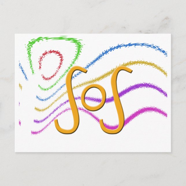 Carte Postale Acronymes amusants - SOS (Devant)
