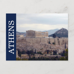 Carte Postale acropole d'athènes