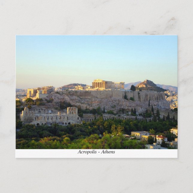 Carte Postale Acropolis (Devant)