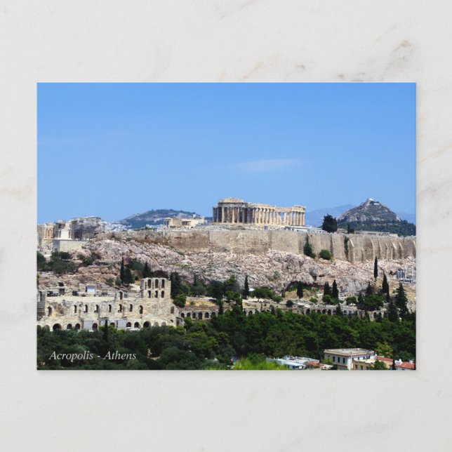 Carte Postale Acropolis (Devant)