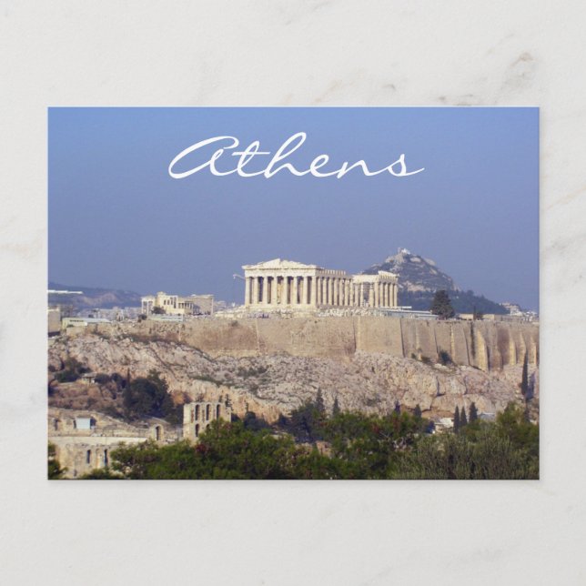 Carte Postale acropolis athens (Devant)