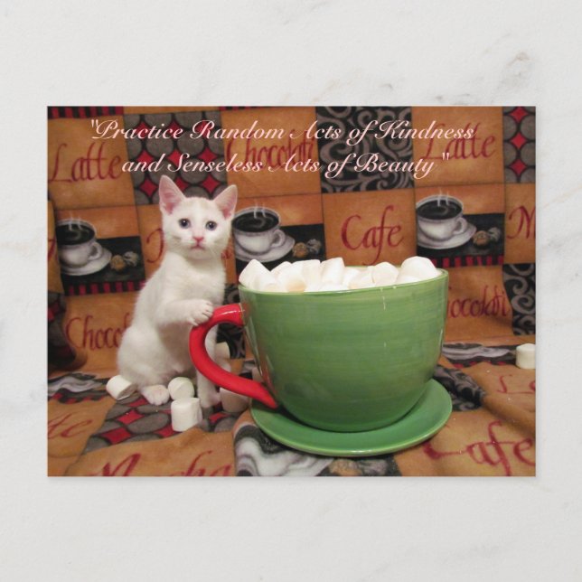 Carte postale Actes de gentillesse au hasard - Aud (Devant)