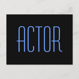 Carte postale Acteur Autograph Card