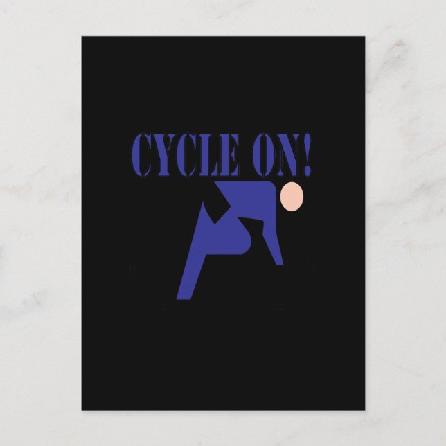 Carte Postale Activation du cycle (Devant)