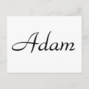 Carte Postale Adam