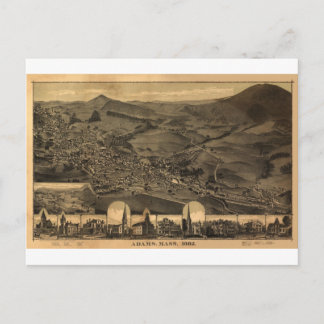 Carte Postale Adams, Massachusetts en 1882