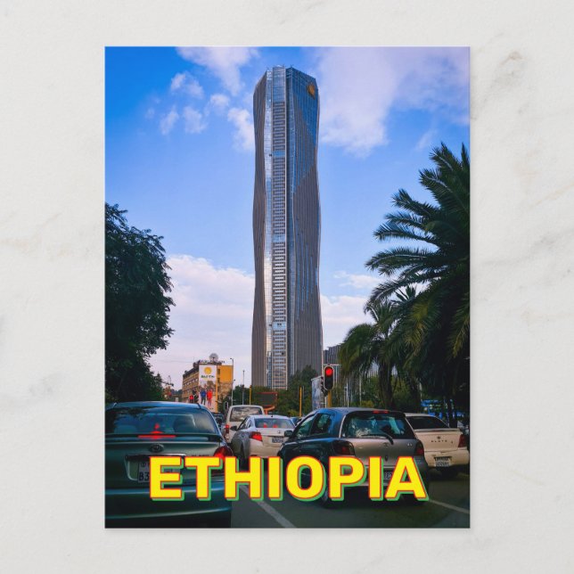 Carte Postale Addis-Abeba, Éthiopie (Devant)