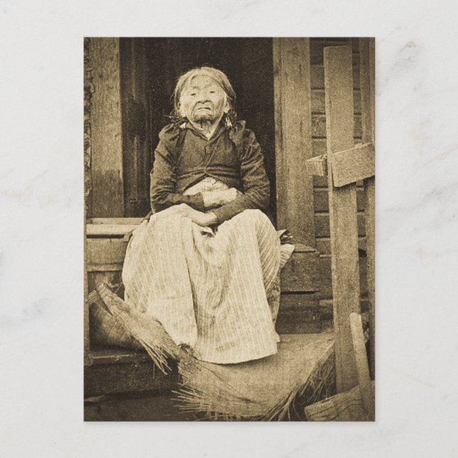 Carte Postale Adeline Princesse de Seattle Washington 1896 (Devant)