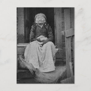 Carte Postale Adeline Princesse de Seattle Washington 1896