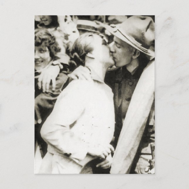 Carte Postale Adieu baiser 1915 (Devant)