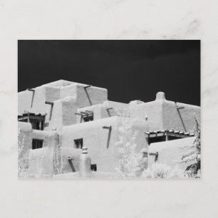 Carte Postale Adobe de style Pueblo Inn at Loretto, Père Noël Fe