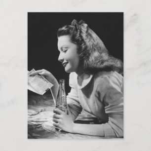 Carte Postale Adolescente