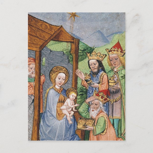 Carte Postale Adoration de la Magi (Devant)