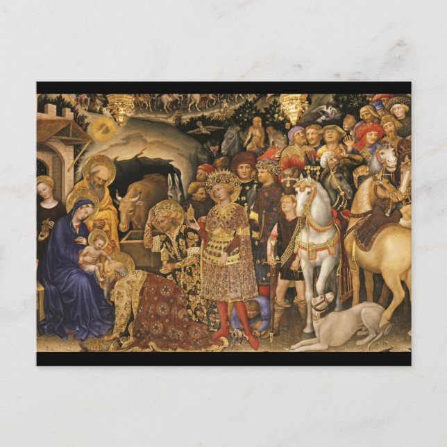 Carte Postale Adoration des Mages (Devant)