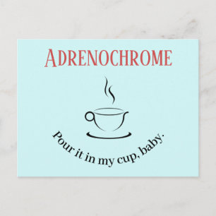 Carte postale Adrenochrome