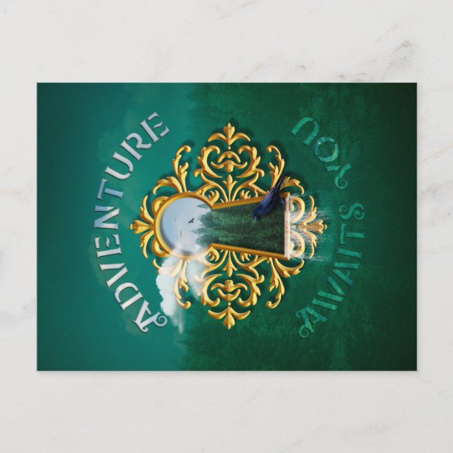 Carte postale Adventure Await (Devant)