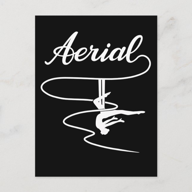 Carte Postale Aerial yoga Women Aerial Silks (Devant)