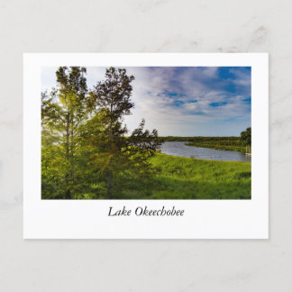 Carte Postale Aérien du lac Okeechobee