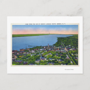 Carte Postale Aérien sud de la ville