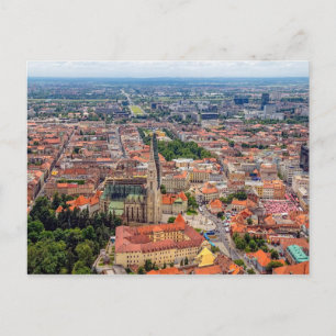 Carte postale aérienne Zagreb