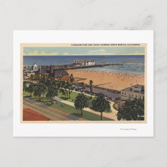 Carte Postale Aéronef de Pleasure Pier & Yacht Harbour (Devant)