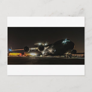 Carte Postale Aéronefs de nuit