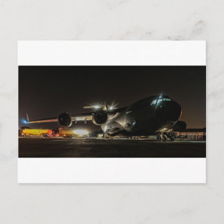 Carte Postale Aéronefs de nuit
