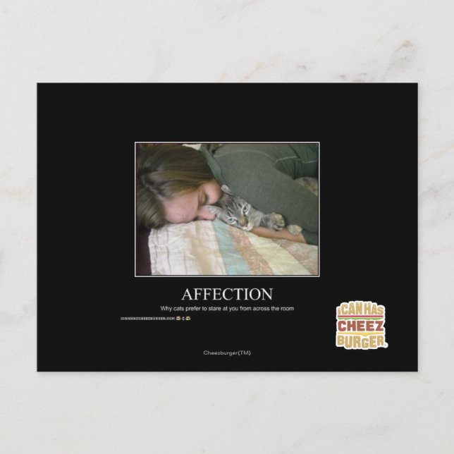 Carte Postale Affection (Devant)