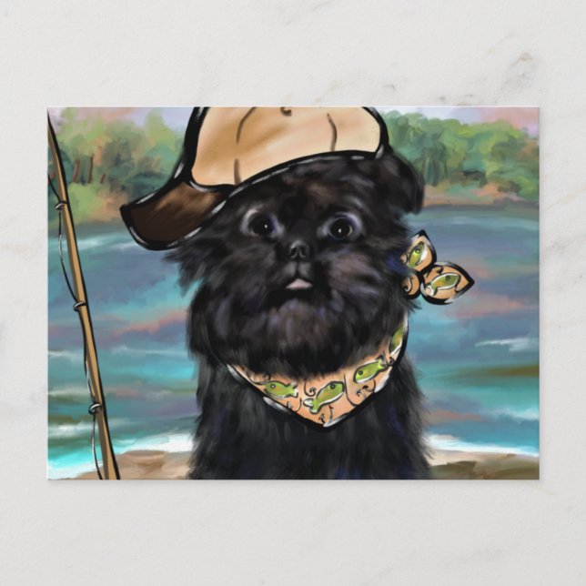 Carte Postale Affenpinscher (Devant)