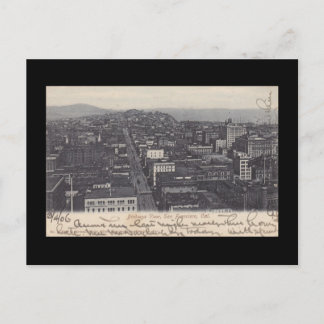 Carte Postale Affichage de l'Oiseau ~ San Francisco avant EQ