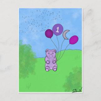 Carte Postale Affiche 1ère de Gummy Bear