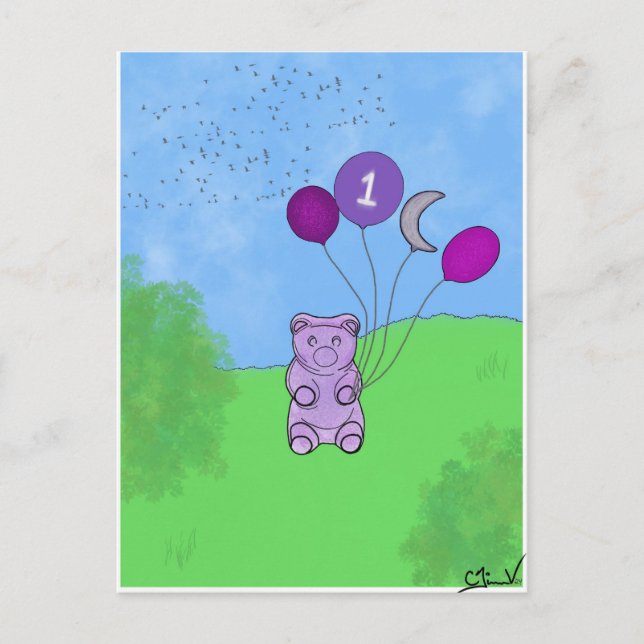 Carte Postale Affiche 1ère de Gummy Bear (Devant)