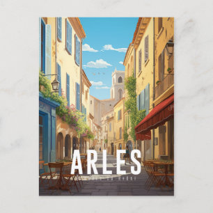 Carte Postale Affiche Arles - France - illustration