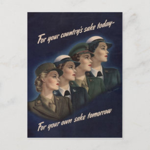 Carte Postale Affiche de recrutement militaire 2ème guerre mondi