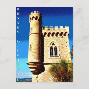 Carte Postale Affiche de Rennes le Château Tour Magdala