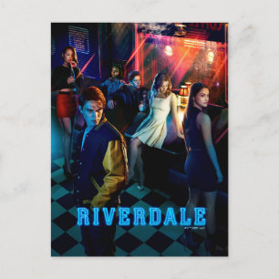 Carte Postale Affiche de Riverdale à l'intérieur du diner de Pop