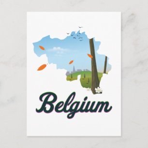 Carte Postale Affiche de ski Brauneck Bavière, Allemagne